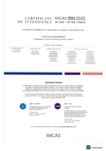 CERTIFICATE OF ATTENDANCE