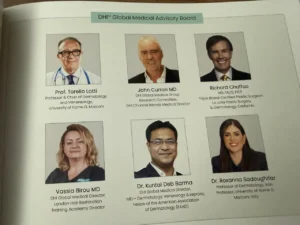 Dr. Roxanna Sadoughifar, Professor of Dermatology from Iran, featured on the DHI Global Medical Advisory Board.